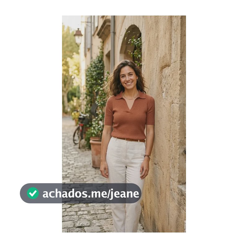 Camisa Gola Polo Feminina Básica Uniforme Canelada Algodão Camisa Polo Terracota Lisa Gg