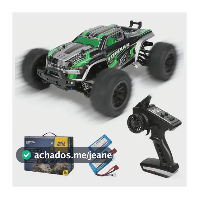 Blas Buggy De Controle Remoto Brinquedo Alta Velocidade 45 km/h 4x4 Conquer-RC10-2026