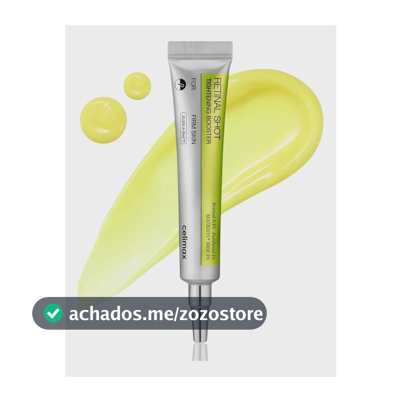 Celimax Retinal Shot Tightening Booster Korea 15ml Pele Todo Tipo De Pele Dia/noite