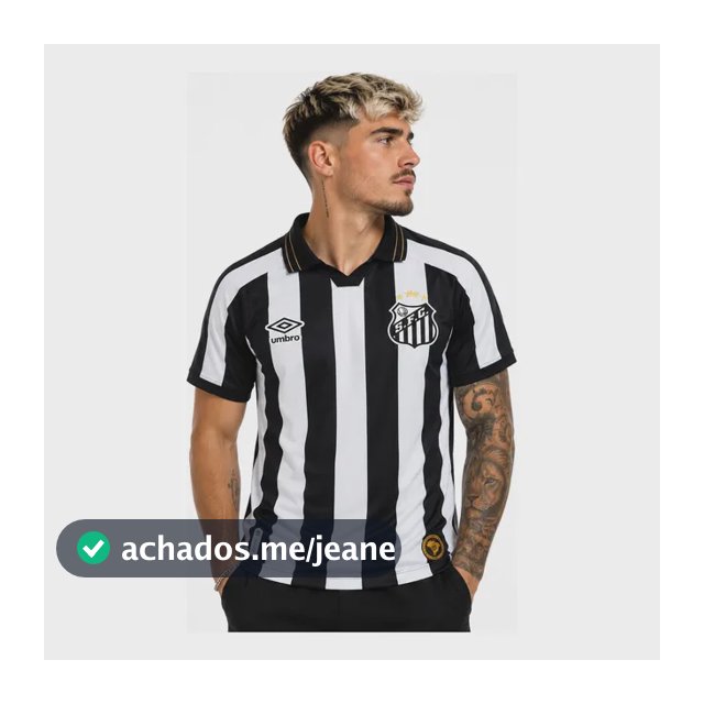 Camisa Santos 20026/27 Listrada Oficial Umbro Torcedor