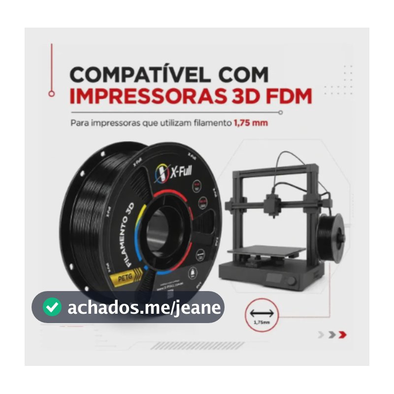 Filamento Petg De Impressora 3d Impressão Petg 1,75mm 1kg Preto