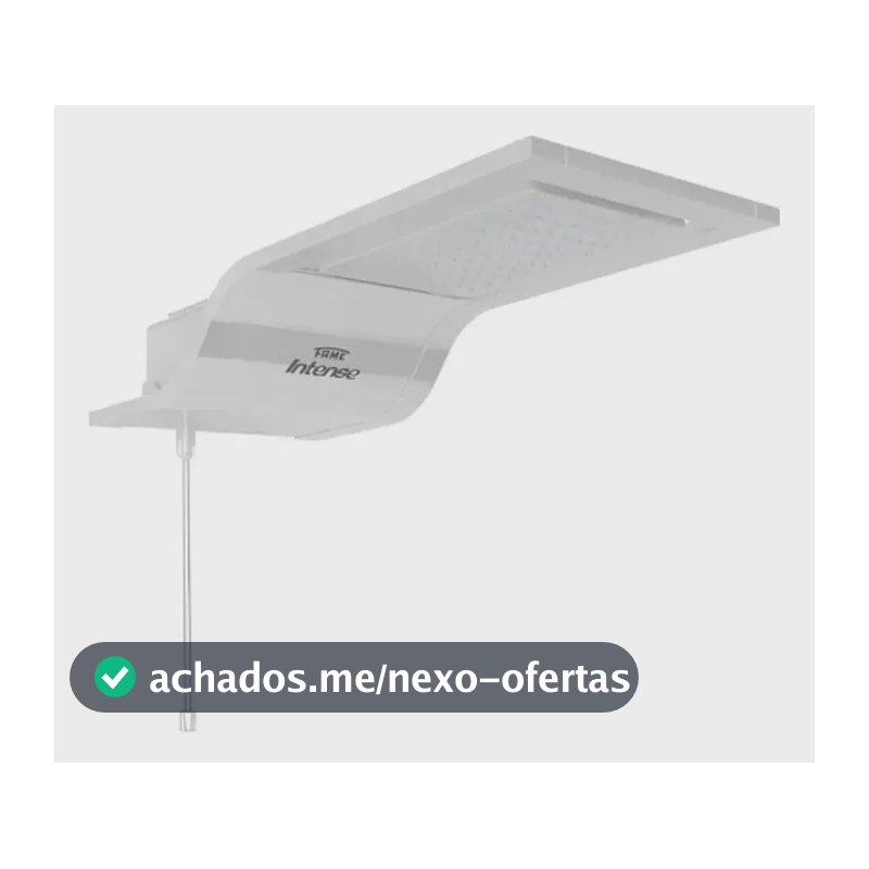 Chuveiro Elétrico Fame Intense Eletrônico Luxo White Potente Cor Branco Potência 5400 W