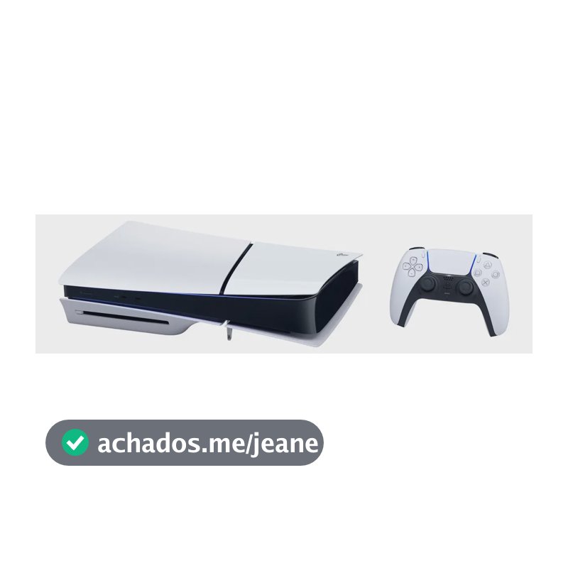 Sony PlayStation 5 Slim 1TB cor branco