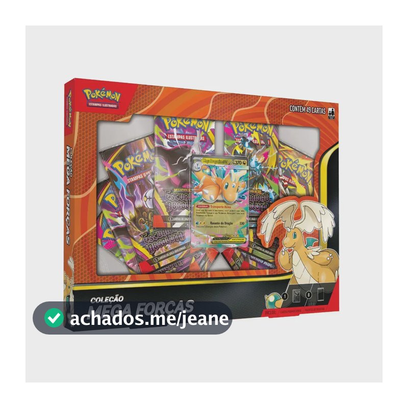 Box Pokémon: Coleção Mega Forças Mega Dragonite Ex
