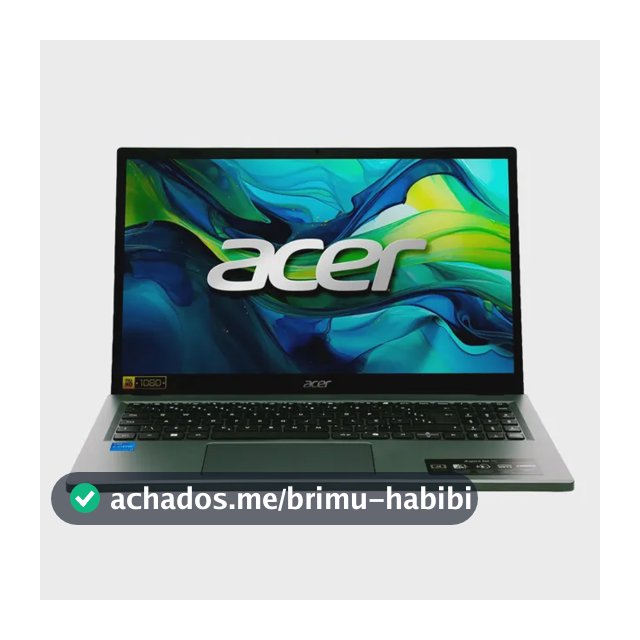 Notebook 15.6" Acer Aspire Go com Tela IPS Full HD Touchscreen Processador Intel Core i7 de 13ª Geração 16GB RAM DDR5 SSD de 512GB Tecla Copilot IA Windows 11