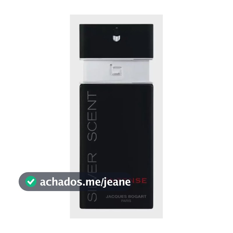 Perfume Silver Scent Intense 100ml Jacques Bogart Selo Adipec Volume da unidade 100 mL
