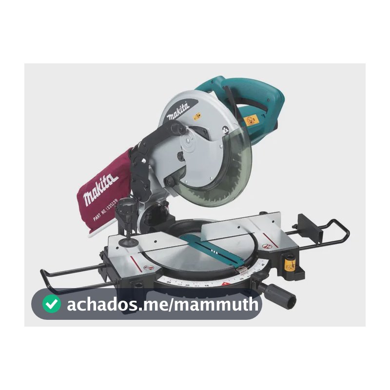 Serra meia esquadria 10polegadas 1500w Mls100 Makita