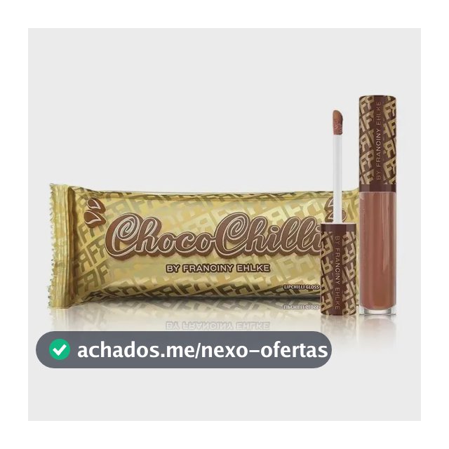 Brilho Labial Franciny Ehlke Choco Chilli Gloss Chocolate