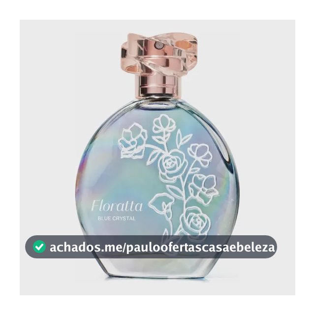 Floratta Blue Crystal Colônia 75ml O Boticário