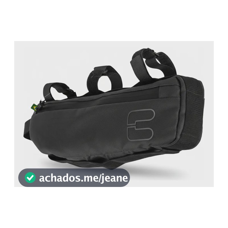 Bolsa De Quadro Ciclismo Bikepacking Curtlo Frame Trunk Wr Preto