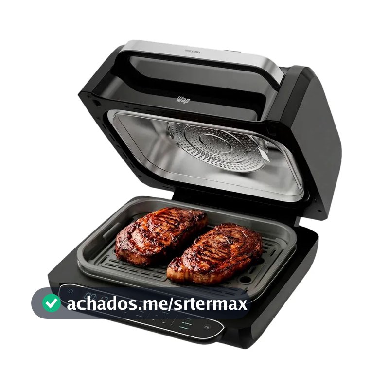 Fritadeira Elétrica Air Fryer 8 em 1 Wap Barbecue Heat Digital Wc Ab1030 127V