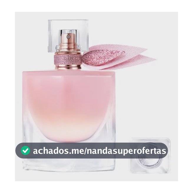 Perfume Feminino Floral Almiscarado com Baunilha Glaceada, Almíscar Branco e Jasmim Solar, Alta Fixação e Fragrância de Longa Duração, La Vie est Belle Vanille Nude Lancôme, 30ml