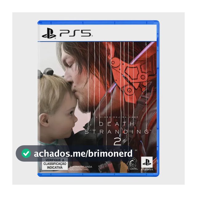 Jogo Death Stranding 2: On The Beach Edição Padrão Ps5 Sony