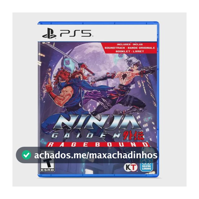 Ninja Gaiden Ragebound Ps5 Midia Fisica