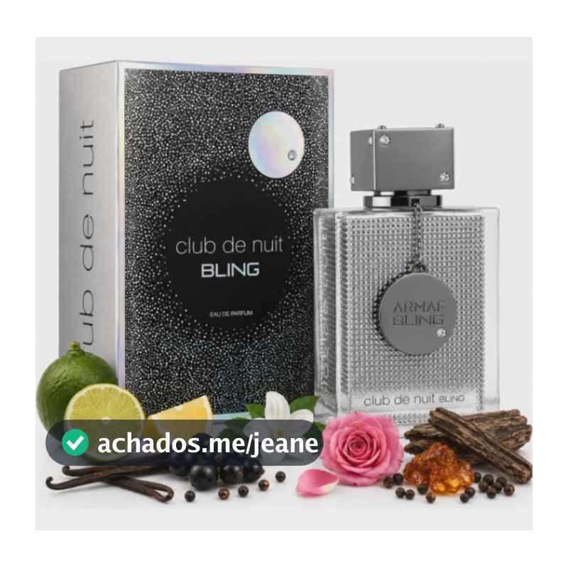 Perfume Árabe Club De Nuit Bling Armaf Masculino Original