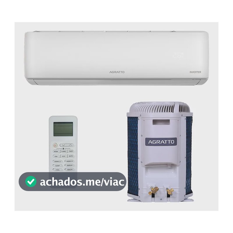 Ar Split Agratto Zen 9.000 Btus Frio Inverter 220v Branco 220v