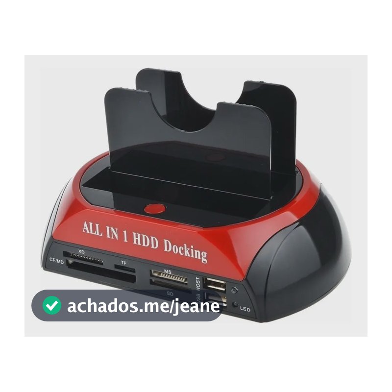 Dockstation Leitor Usb Hd Externo Case Sata Ssd Ide Sd Bm753