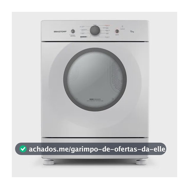 Secadora Brastemp Rotativa Branca 10kg Bsr10bb Cor Branco