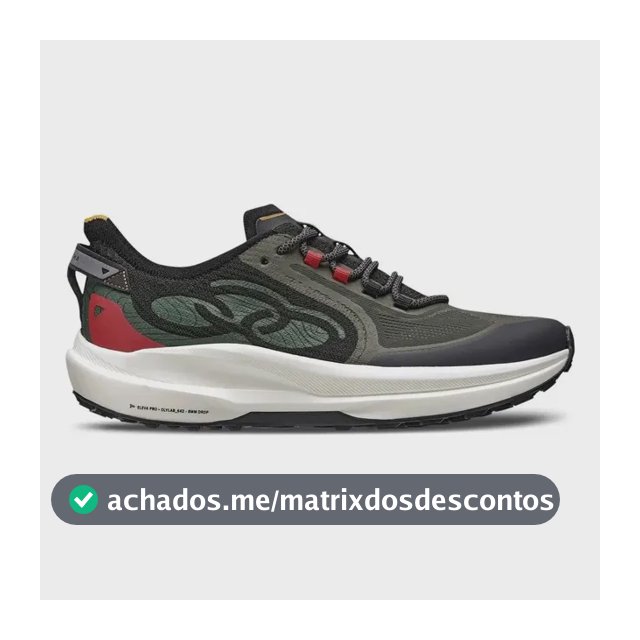 Tênis Olympikus Corre Trilha Militar/preto Original Militar/preto Geométrico 44 Br