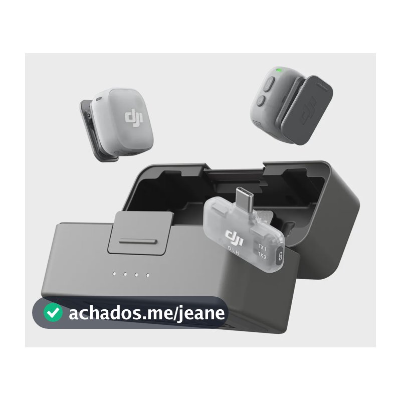Dji Mic Mini 2 (2 Tx + 1 Mobile Rx + Charging Case)