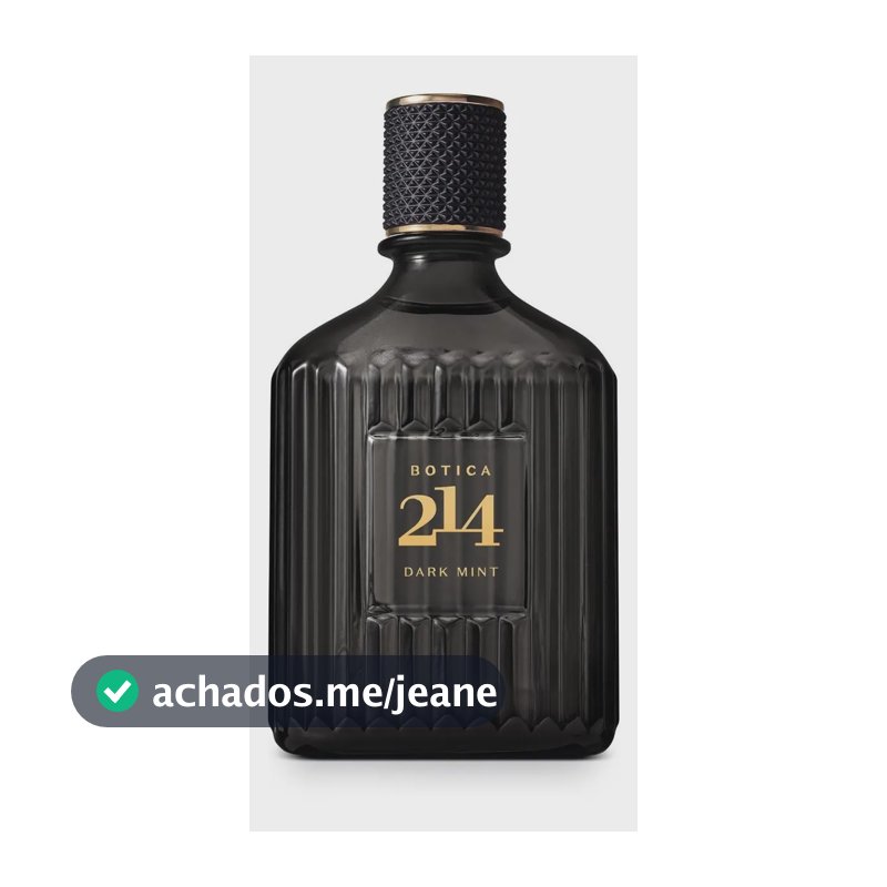 Botica 214 Dark Mint Eau De Parfum Masculino 90ml