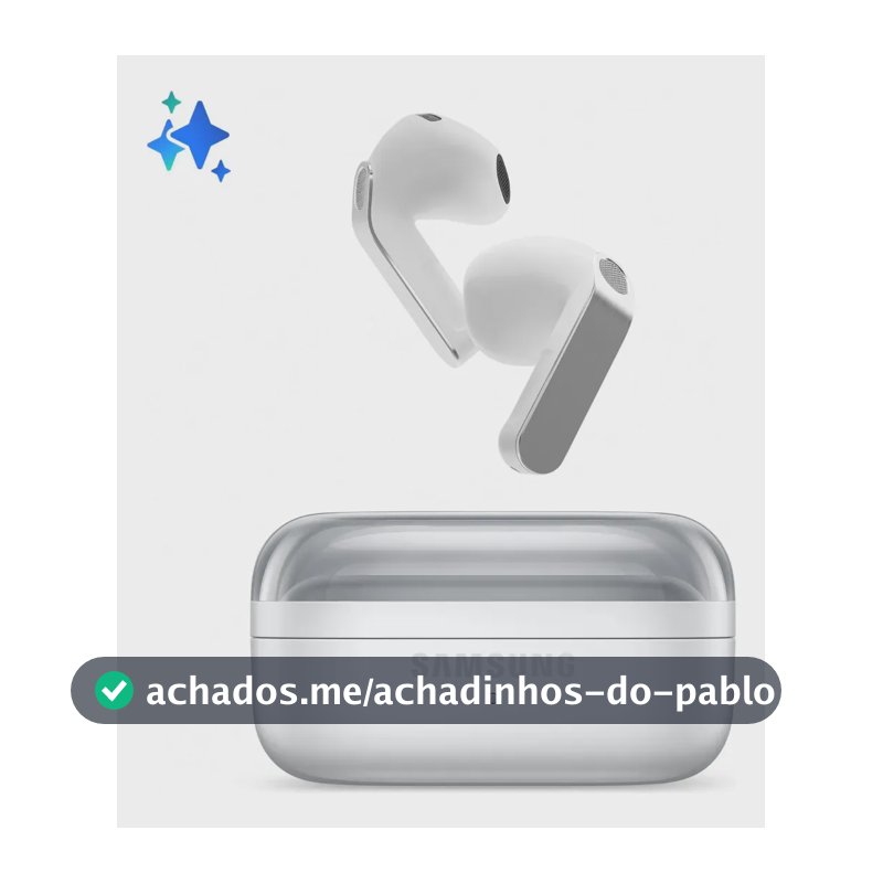 Samsung Galaxy Buds4,fone De Ouvido,galaxy Ai,gemini,branco