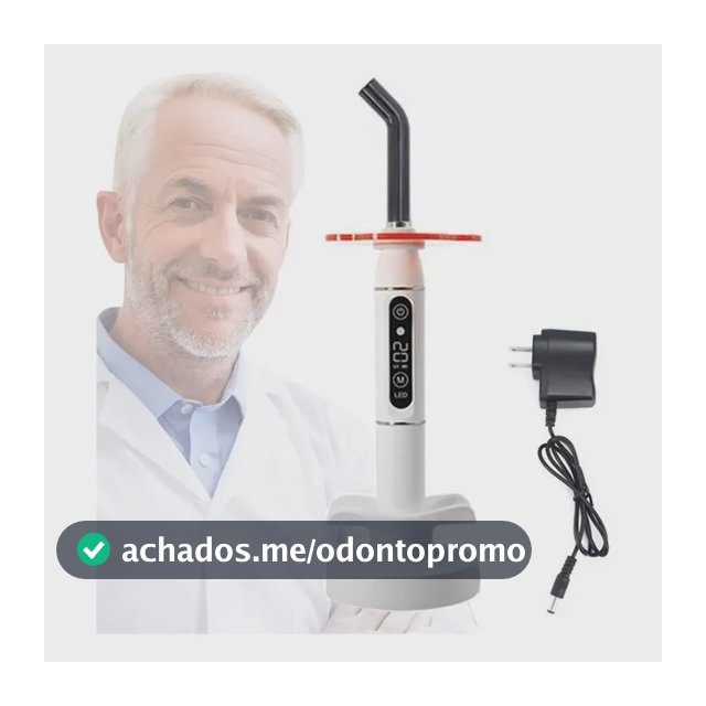 Fotopolimerizador Odontológico Cura Resina 1 Seg Emitter