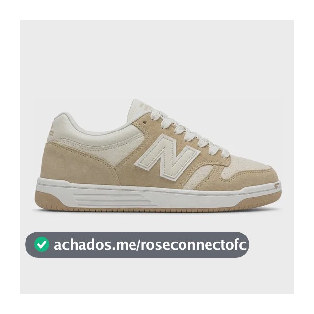Tenis New Balance 480 Low Masculino Bege Lisa 42 Br