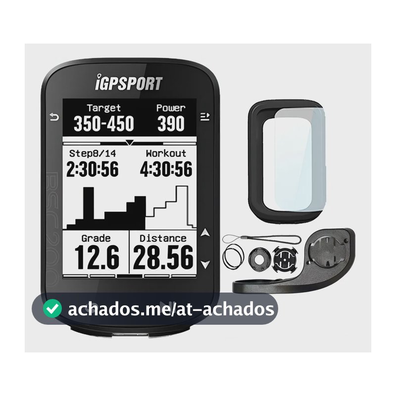 Gps Ciclocomputador Igpsport Bsc200 Velocimetro + Brindes