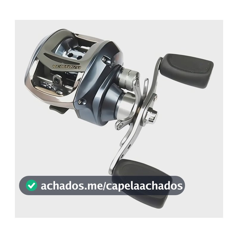 Carretilha Marine Sports Ventura VT5 Direita Azul Grafite 7.0:1
