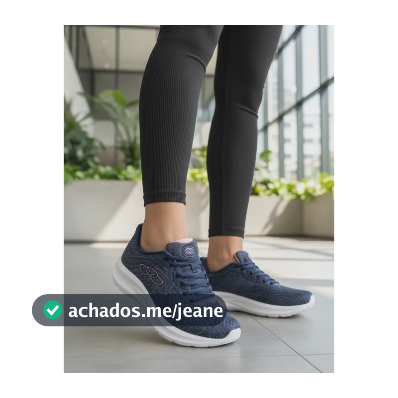 Tênis Academia Feminino Olympikus Venus 3 Marinho E Rosa Marinho/rosa 37 Br