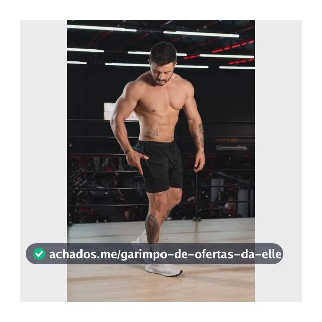 Bermuda 2 Em 1 Masculina - Fitness, Academia E Corrida