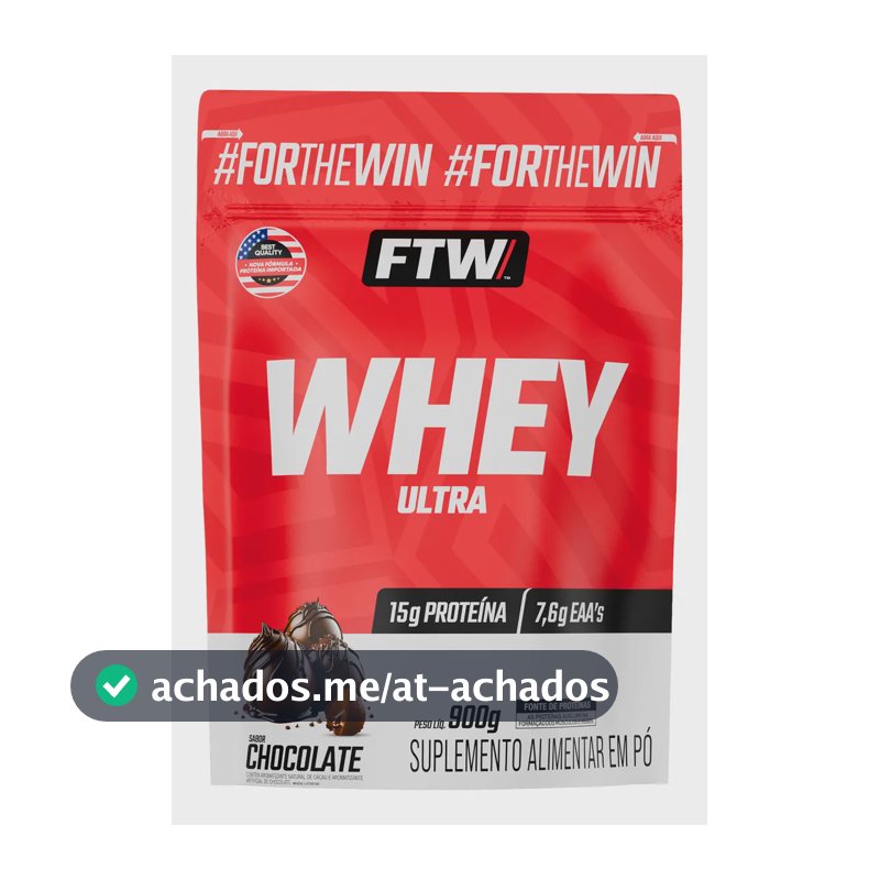 Whey protein FTW em pó sabor Chocolate x 900g
