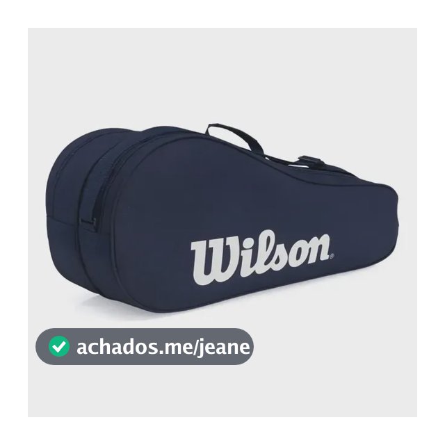 Raqueteira Wilson Advantage 6pk Azul-marinho Azul-escuro