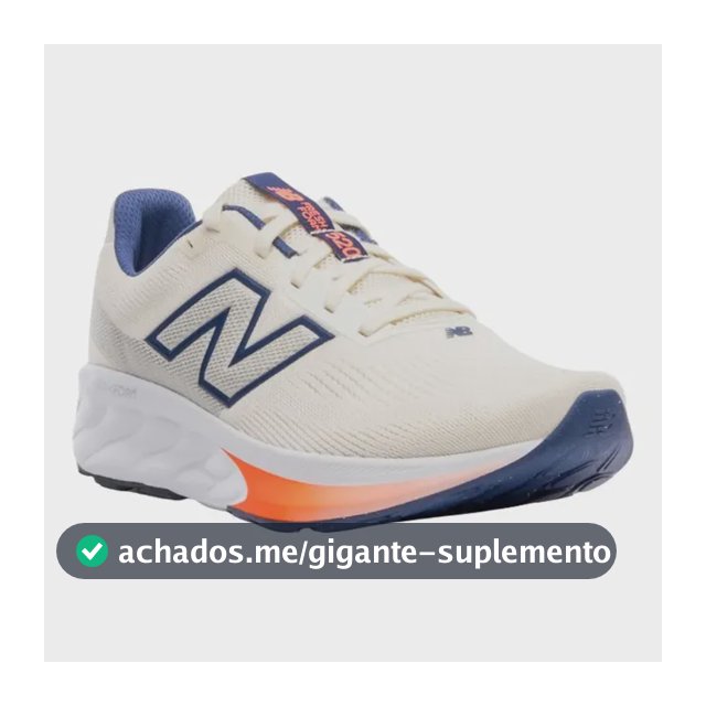 Tênis Masculino New Balance Fresh Foam 520 V9 Branco Marinho Branco 42 Br