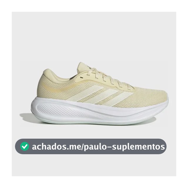 Tênis Masculino E Feminino Response Runner 2 adidas Amarelo Liso 38 Br