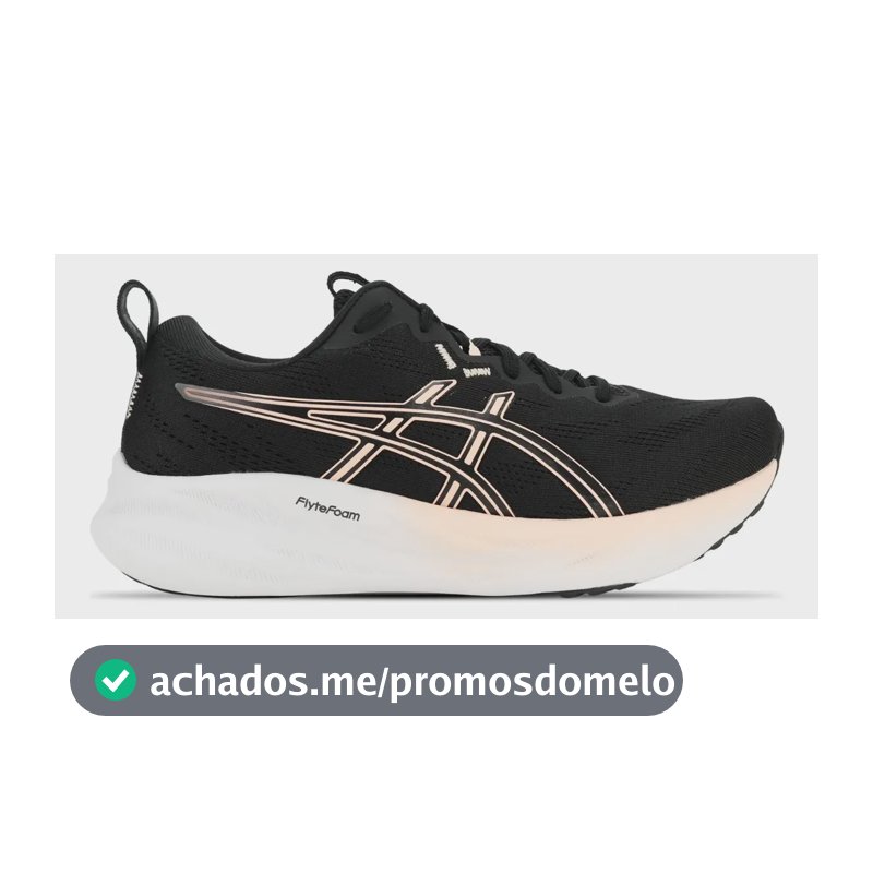 Tênis Feminino Gel-pulse 16 Asics Preto Liso 37 Br