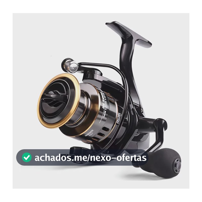Carretilha Molinete De Pesca Sports - Relação De Recúo 5.2:1 A1-he7000 Direito/esquerdo