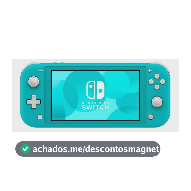Console Nintendo Switch Lite 32gb Azul Turquesa Standard Tela 5,5'' Cor Azul-turquesa