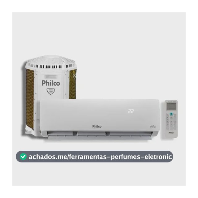 Ar Condicionado Inverter Philco 9000 Btus Frio 220v Pac9ft Branco 220v