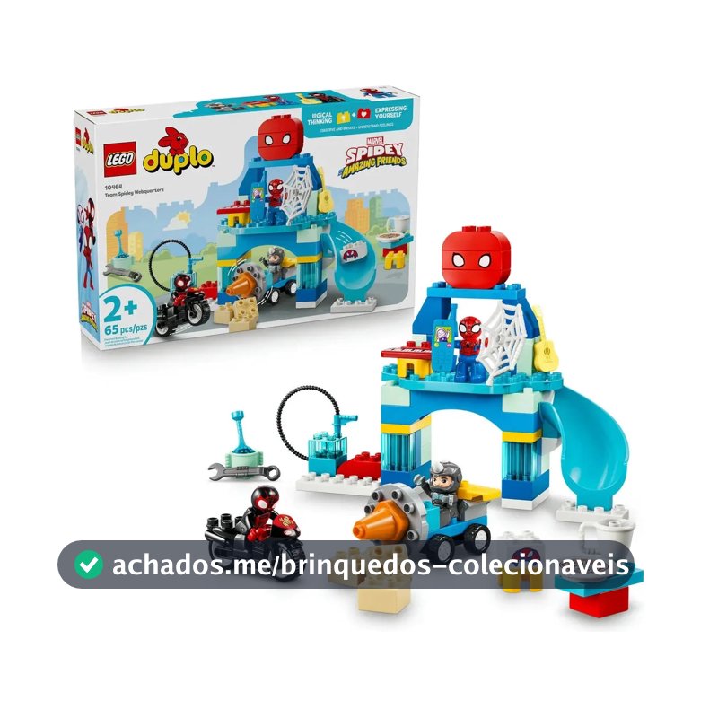 LEGO DUPLO Equipe Disney Spidey Aracnoquartacks 10464