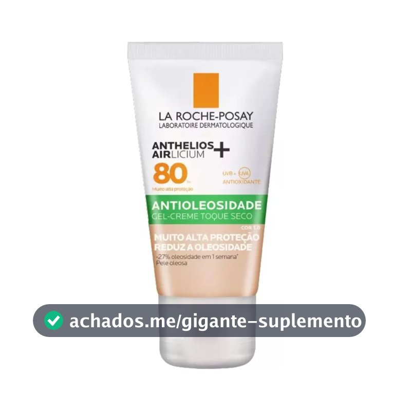 Protetor Solar Fps80 Anthelios Cor 1.0 40g La Roche-posay