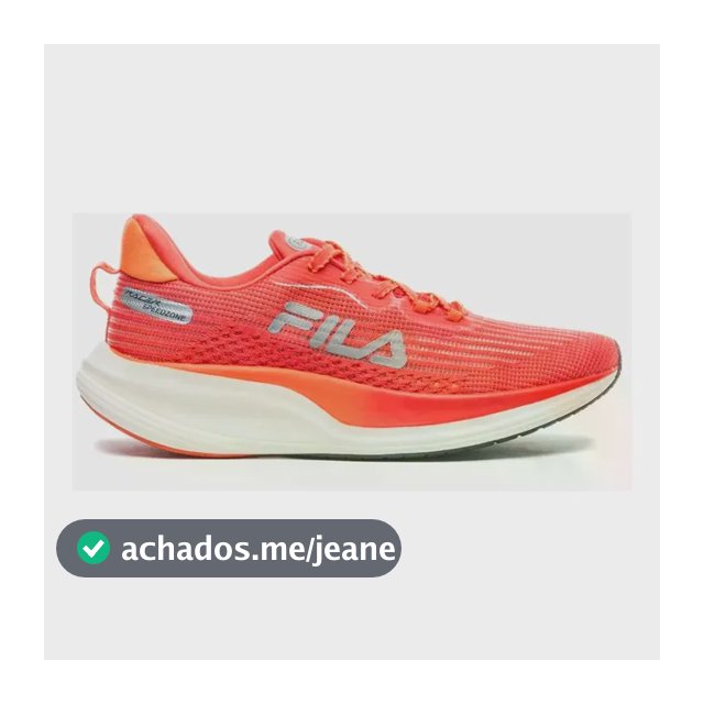 Tênis Fila Racer Speedzone Feminino Corrida Original