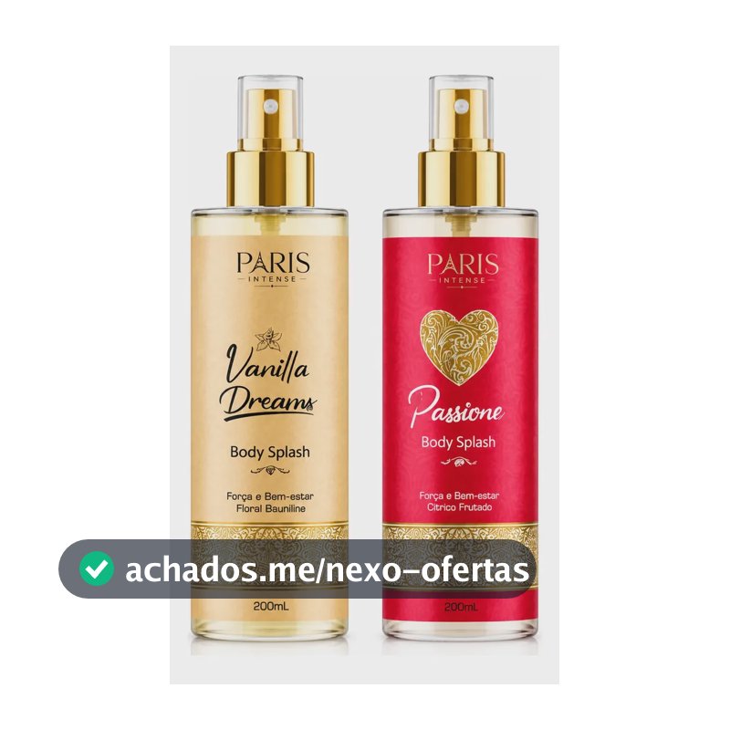 Kit 2 Body Splash Da Virginia Fonseca 200ml Perfume Feminino