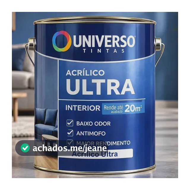 Tinta Acrilica Anti Mofo Unilar 3,6l