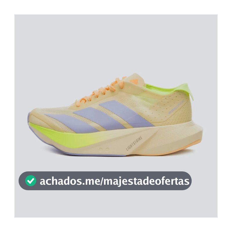 Tênis Feminino Adizero Drive Rc adidas Amarelo Liso 37 Br