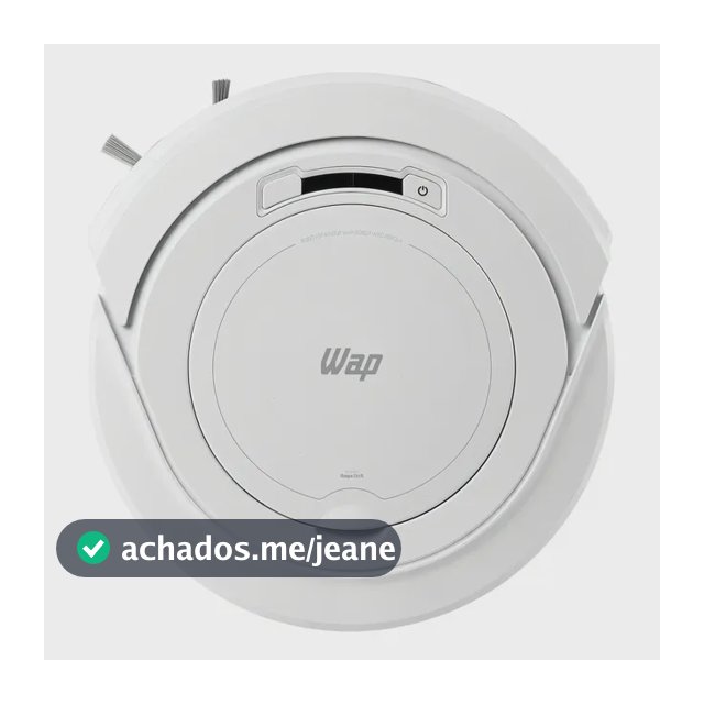 Robô Aspirador de Pó WAP ROBOT W90 PÉROLA Automático 3 em 1