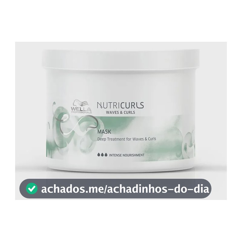 Máscara Capilar Wella Professionals Nutricurls 500 Ml