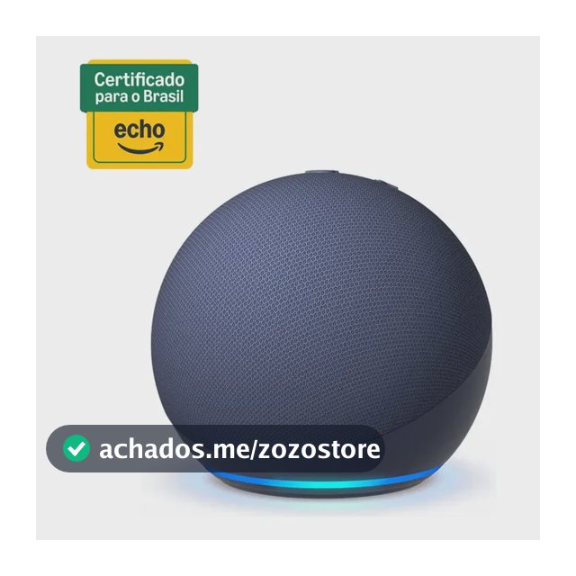 Amazon Echo Dot 5a Geração Alexa Smart Speaker Azul