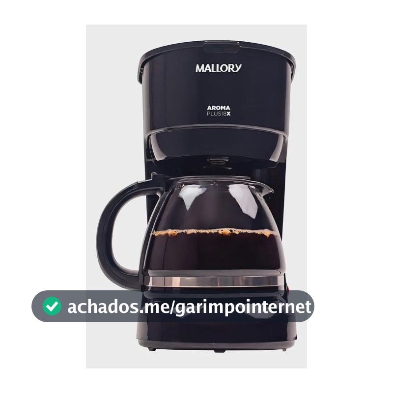 Cafeteira Elétrica Mallory Aroma Plus 18 Xícaras